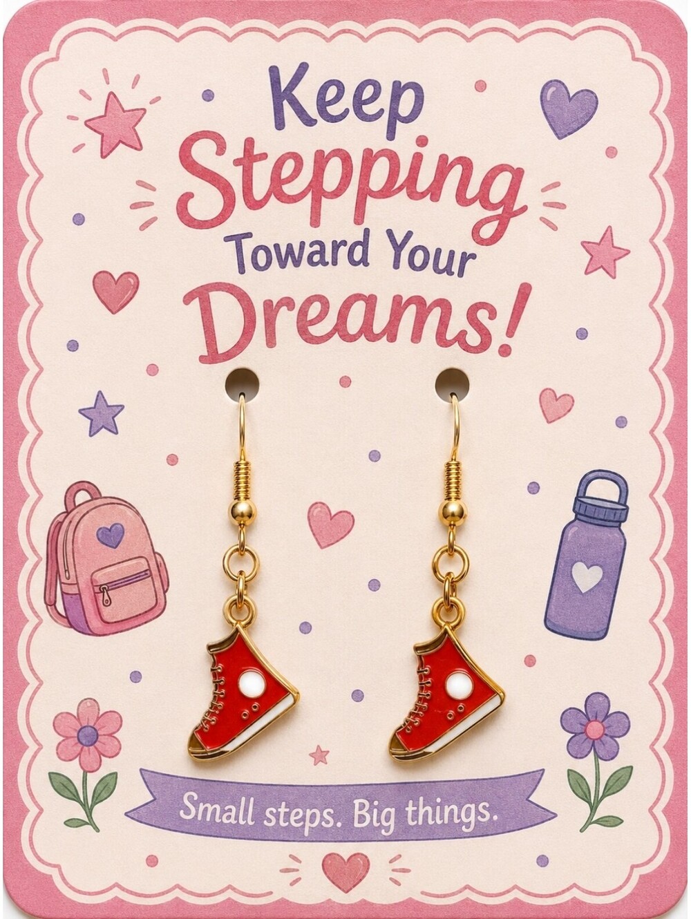 Converse All-star Skateboard Sneaker Earrings